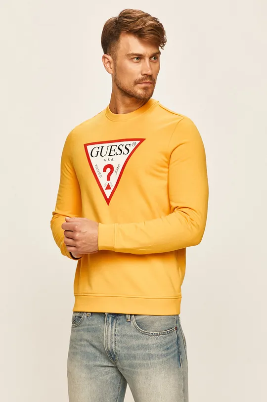 sárga Guess Jeans - Felső Férfi