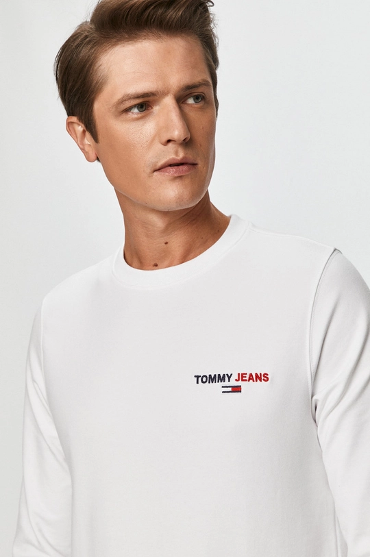 biela Tommy Jeans - Mikina Pánsky