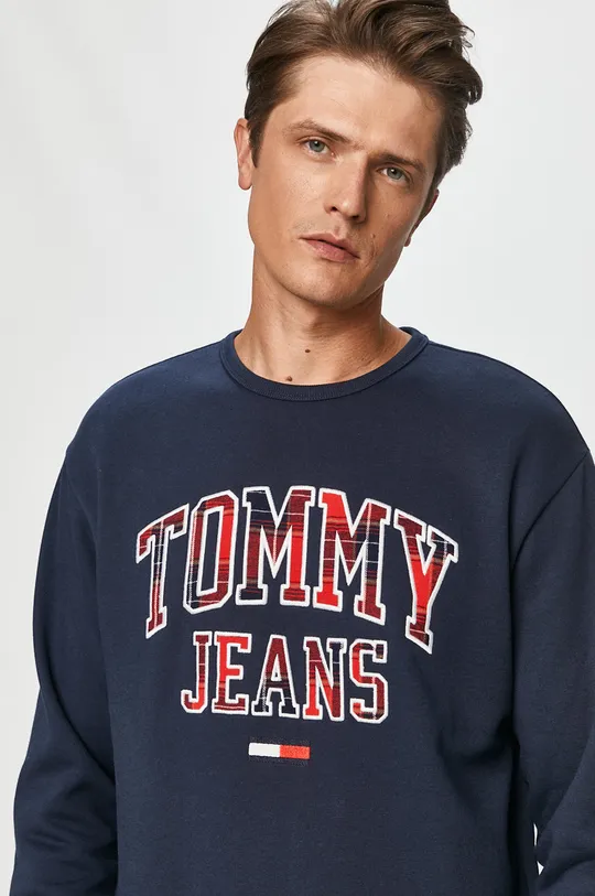 tmavomodrá Tommy Jeans - Mikina Pánsky