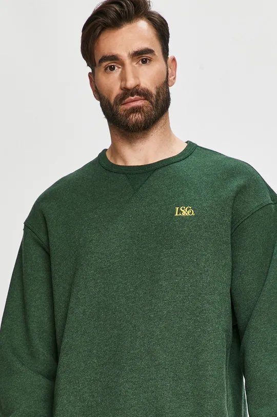 zielony Levi's - Bluza bawełniana