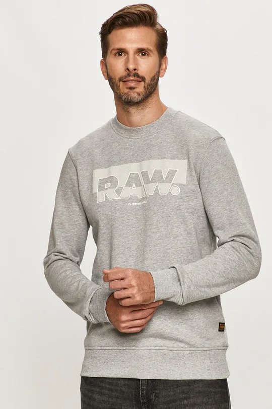 szary G-Star Raw - Bluza D17897.A613.906 Męski