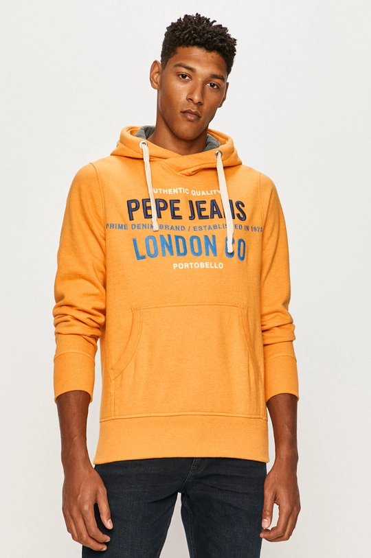 pomarańczowy Pepe Jeans - Bluza Neville Męski