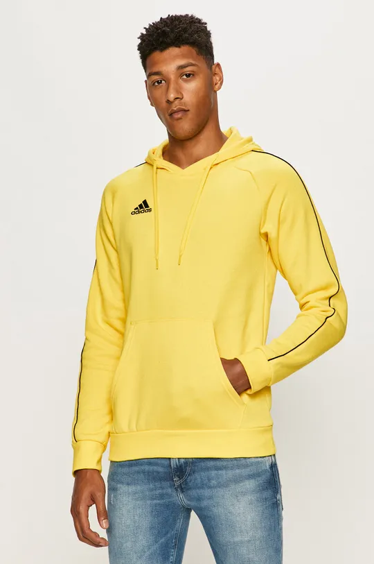 żółty adidas Performance - Bluza FS1896 Męski