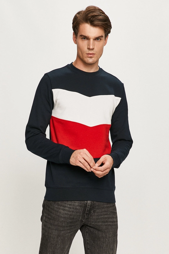 granatowy Tommy Hilfiger - Bluza Męski