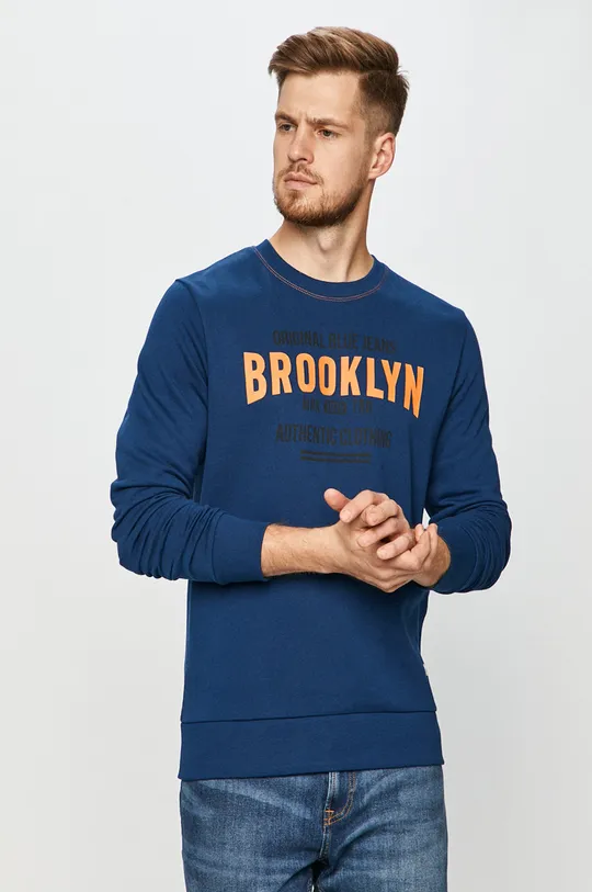 modrá Produkt by Jack & Jones - Mikina Pánsky