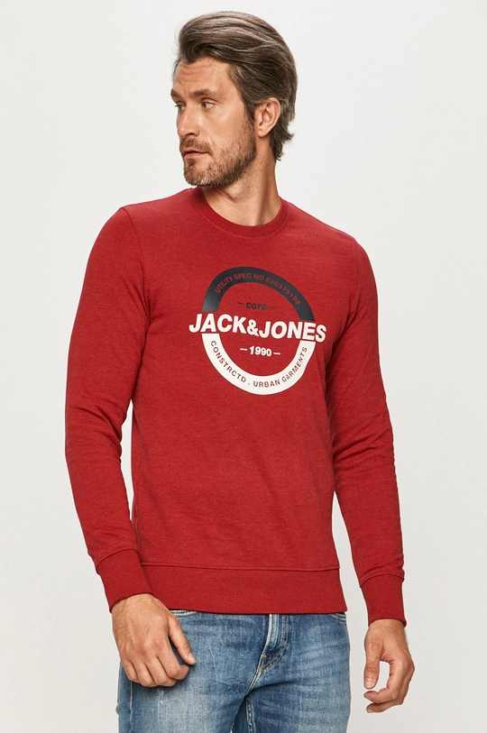 červená Jack & Jones - Mikina Pánsky