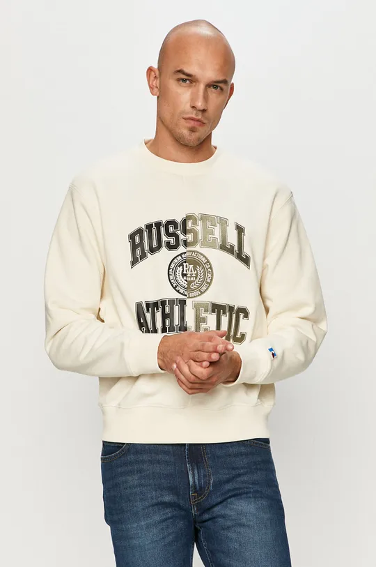 bež Russell Athletic - Pamučna majica Muški