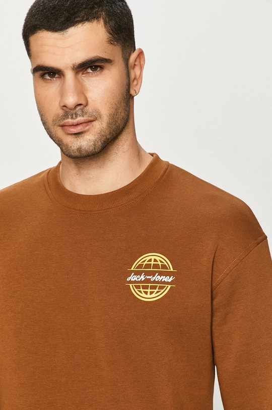 brązowy Jack & Jones - Bluza