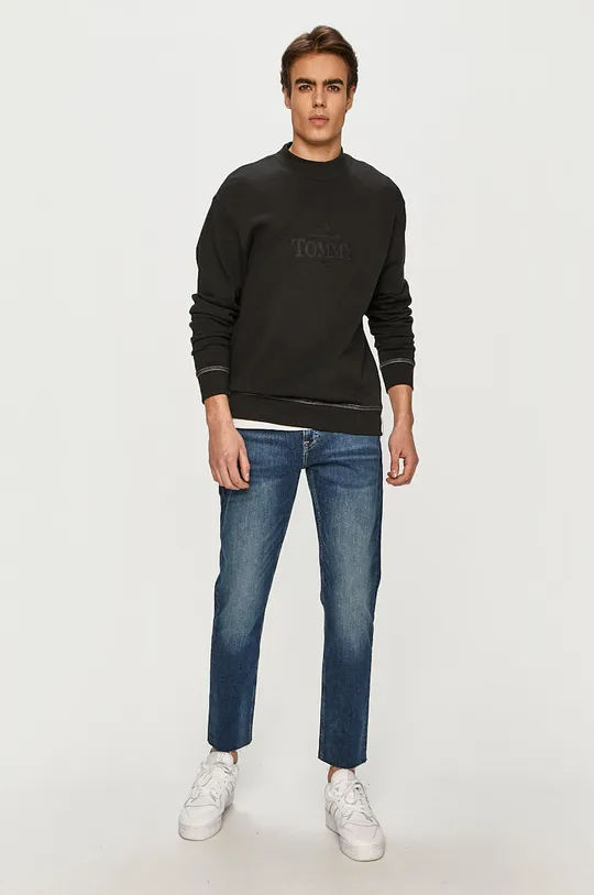 Tommy Jeans - Bluza bawełniana DM0DM08722 czarny