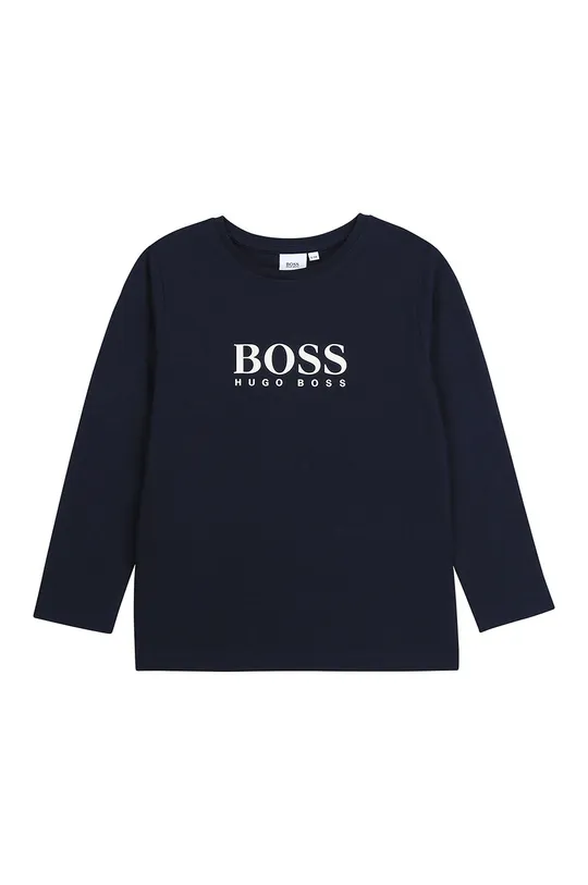 tmavomodrá Boss - Detské tričko s dlhým rukávom 116-152 cm Chlapčenský