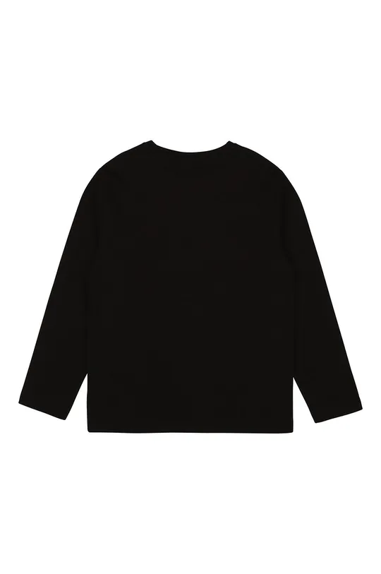 Boss - Detské tričko s dlhým rukávom 116-152 cm čierna