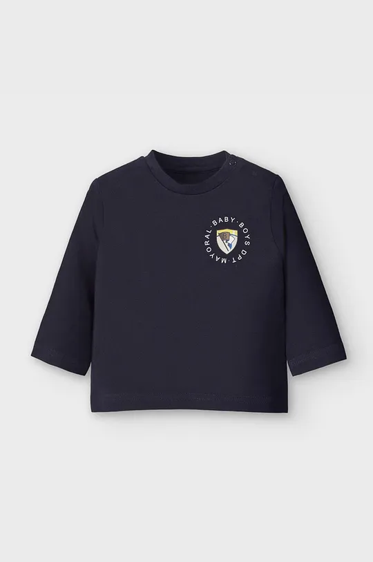 tmavomodrá Mayoral - Detské tričko s dlhým rukávom 68-98 cm Chlapčenský
