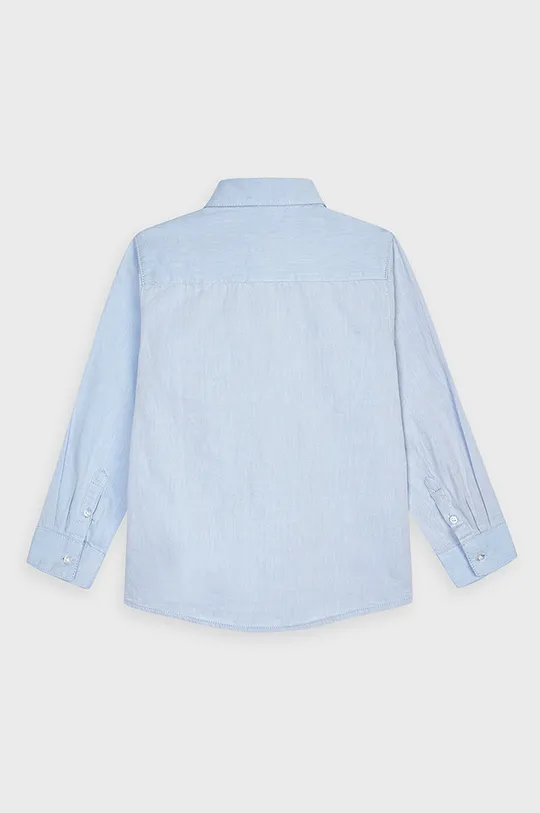 Mayoral - Детская рубашка 92-134 см. голубой