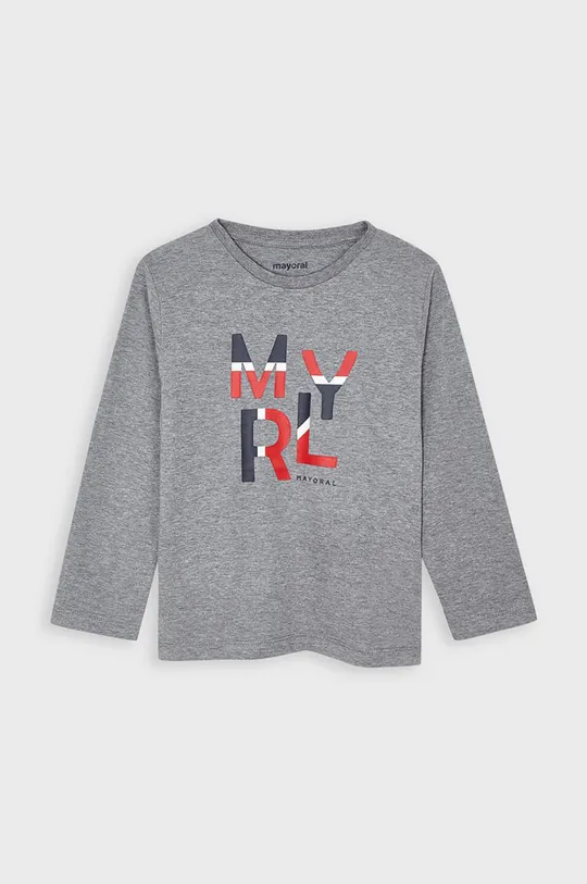 sivá Mayoral - Detské tričko s dlhým rukávom 92-134 cm Chlapčenský