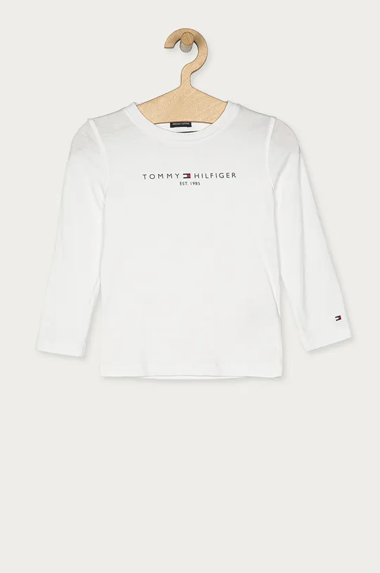 biela Tommy Hilfiger - Detské tričko s dlhým rukávom 104-176 cm Chlapčenský