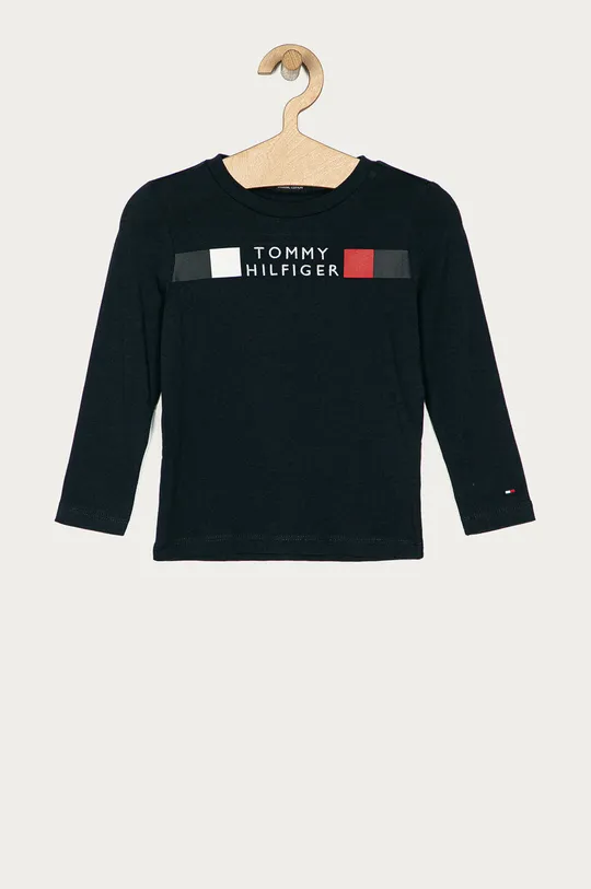 tmavomodrá Tommy Hilfiger - Detské tričko s dlhým rukávom 104-176 cm Chlapčenský