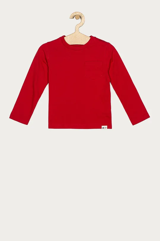 červená GAP - Detské tričko s dlhým rukávom 74-110 cm Chlapčenský