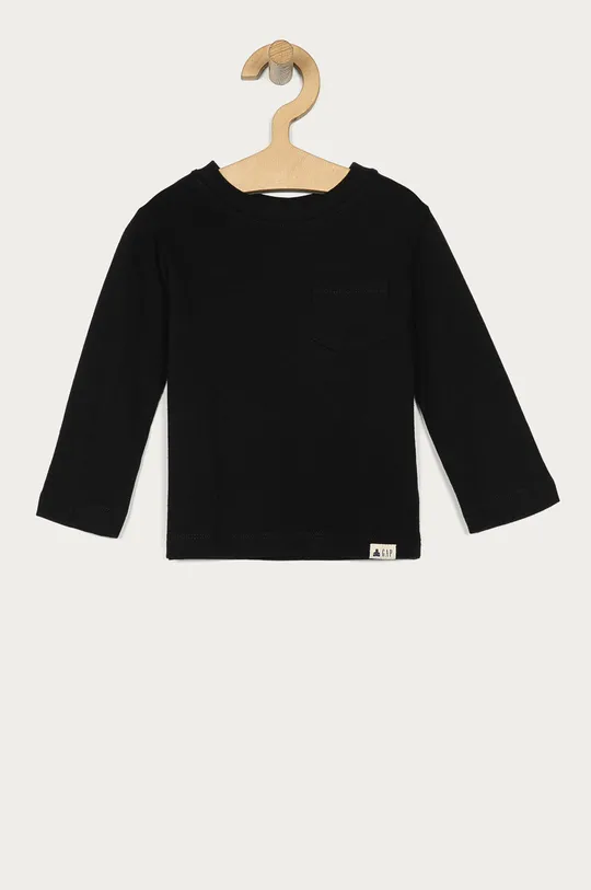 čierna GAP - Detské tričko s dlhým rukávom 74-110 cm Chlapčenský