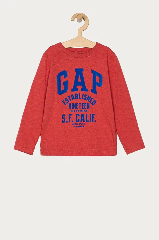 červená GAP - Detské tričko s dlhým rukávom 74-110 cm Chlapčenský