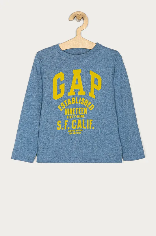modrá GAP - Detské tričko s dlhým rukávom 74-110 cm Chlapčenský