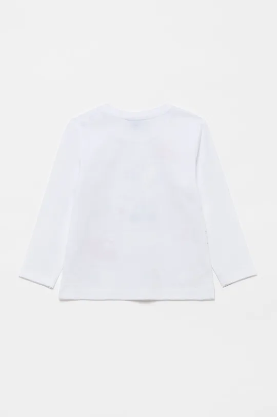 OVS - Detské tričko s dlhým rukávom biela