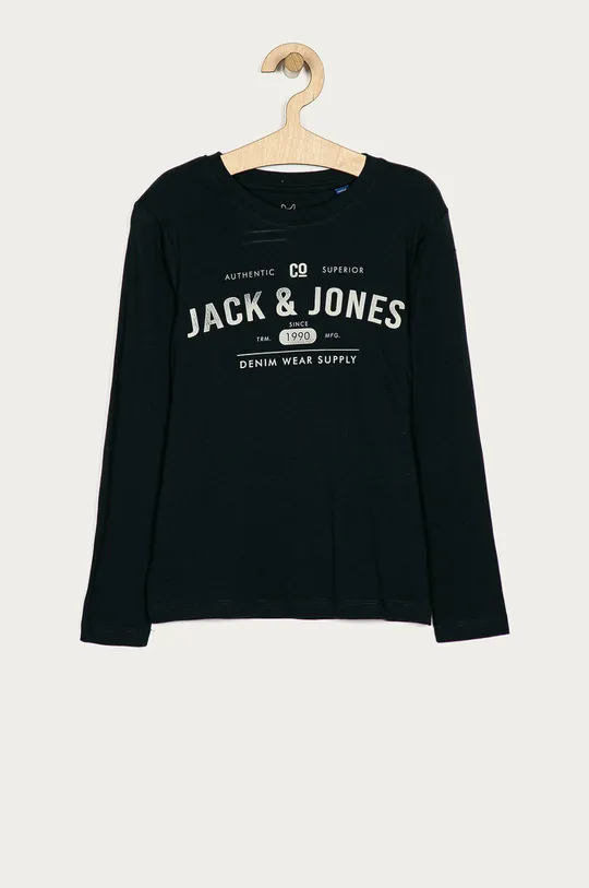 tmavomodrá Jack & Jones - Detské tričko s dlhým rukávom 128-176 cm Chlapčenský