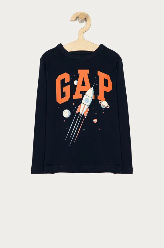 tmavomodrá GAP - Detské tričko s dlhým rukávom 74-110 cm Chlapčenský