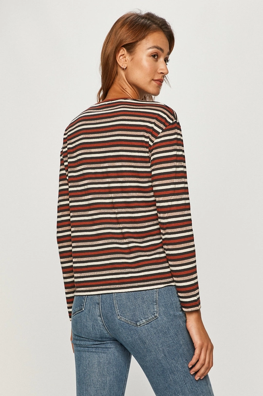 Pepe Jeans - Longsleeve Lexi  35% Βαμβάκι, 55% Λινάρι, 7% Πολυεστέρας, 3% Μεταλλικές ίνες