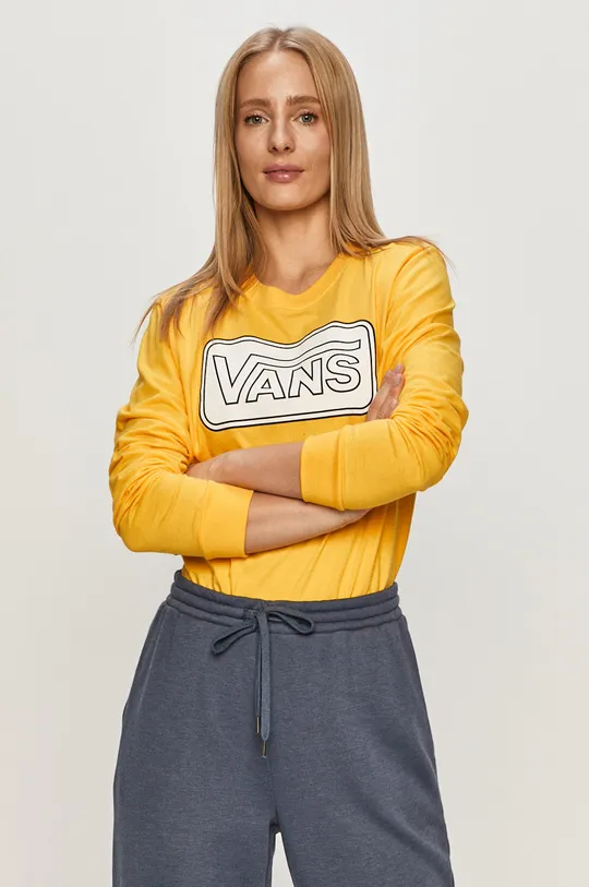 żółty Vans - Bluza