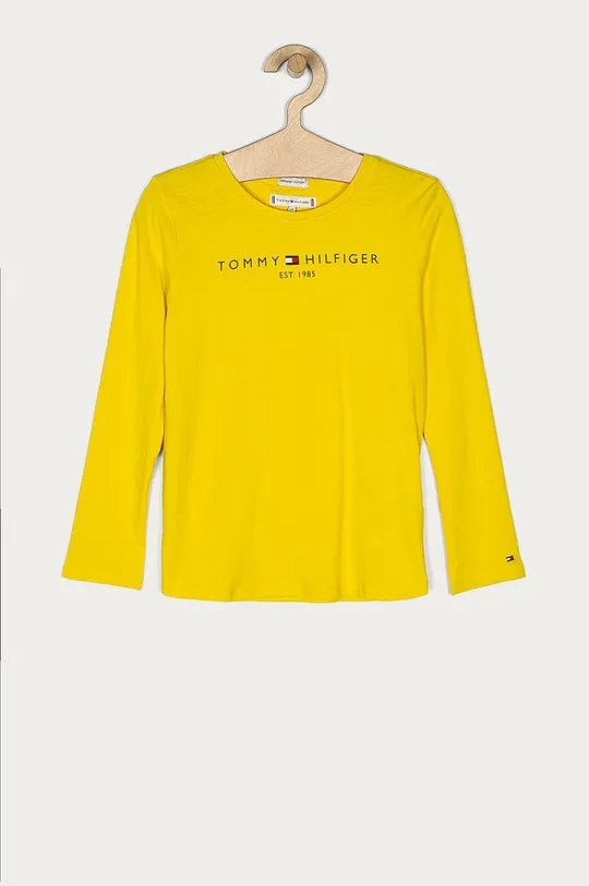 žltá Tommy Hilfiger - Detské tričko s dlhým rukávom 128-176 cm Dievčenský