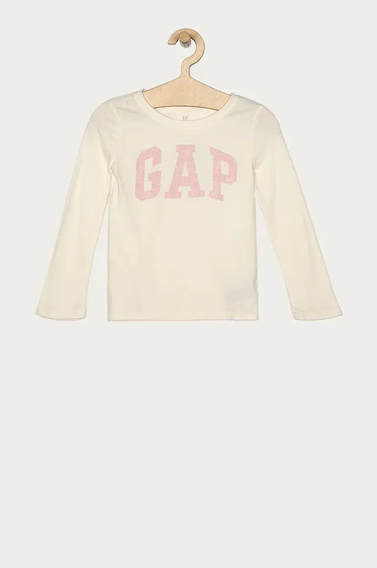 GAP - Longsleeve dziecięcy 104-176 cm (2-pack) różowy