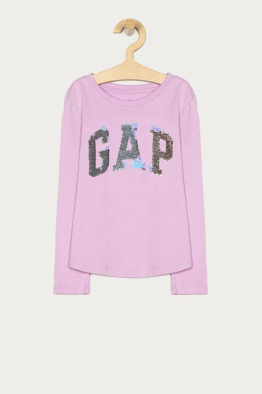 fialová GAP - Detské tričko s dlhým rukávom 104-176 cm Dievčenský