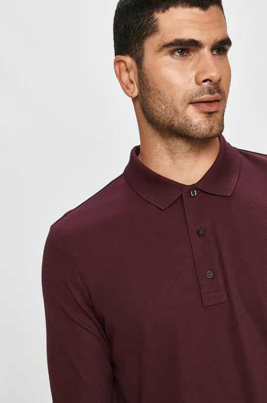 fialová Calvin Klein - Tričko s dlhým rukávom