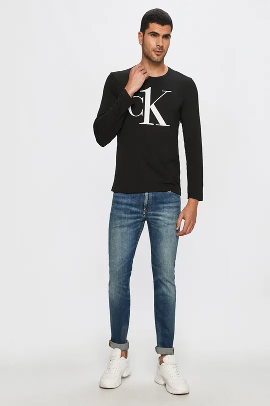 Calvin Klein Underwear - Tričko s dlhým rukávom čierna