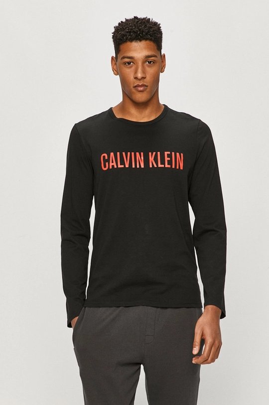 czarny Calvin Klein Underwear - Longsleeve Męski