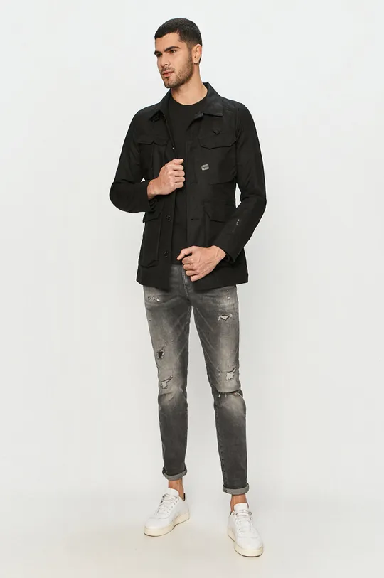 Levi's - Longsleeve czarny