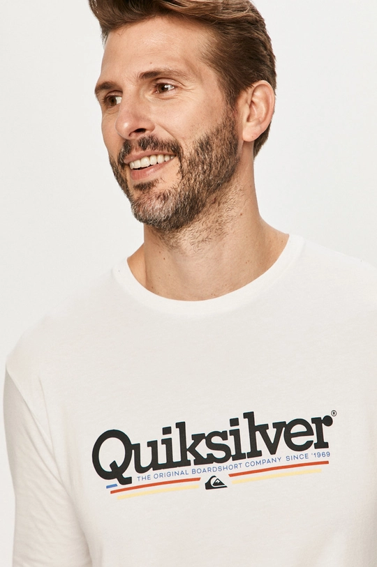 biały Quiksilver - Longsleeve