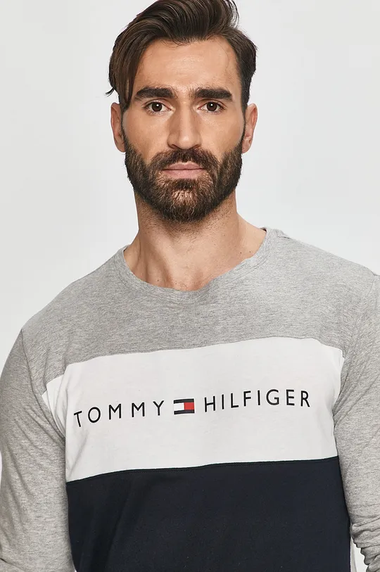 sivá Tommy Hilfiger - Tričko s dlhým rukávom