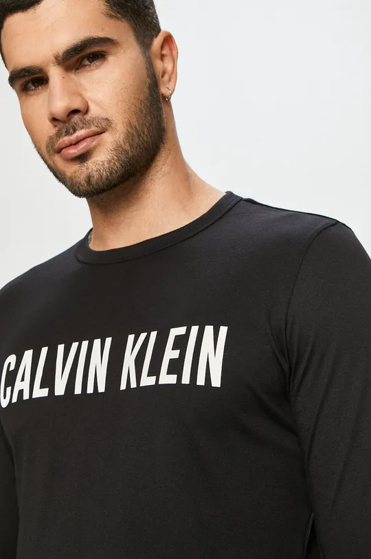 fekete Calvin Klein Performance - Hosszú ujjú Férfi