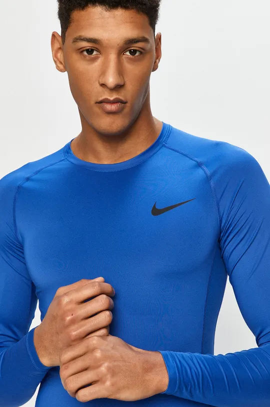 niebieski Nike - Longsleeve Męski