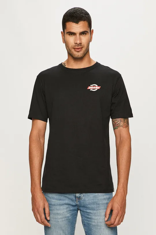czarny Dickies - T-shirt Męski