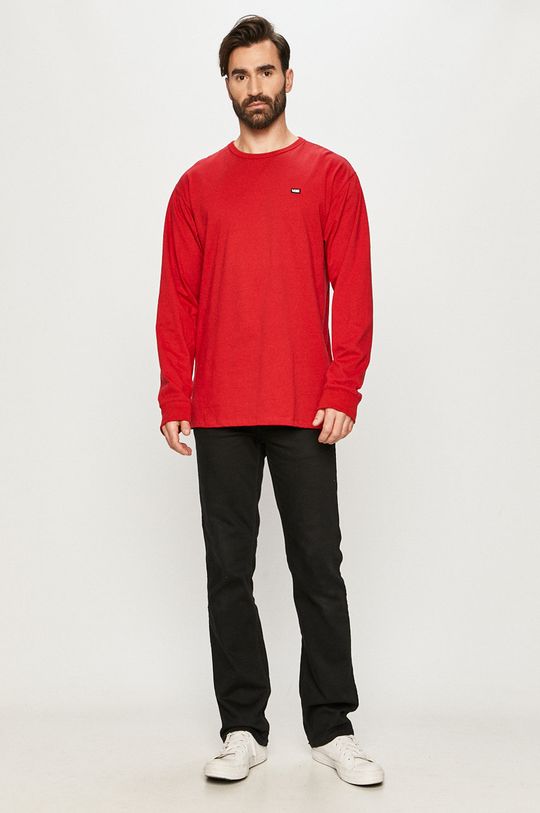 Vans - Tričko s dlouhým rukávem červená