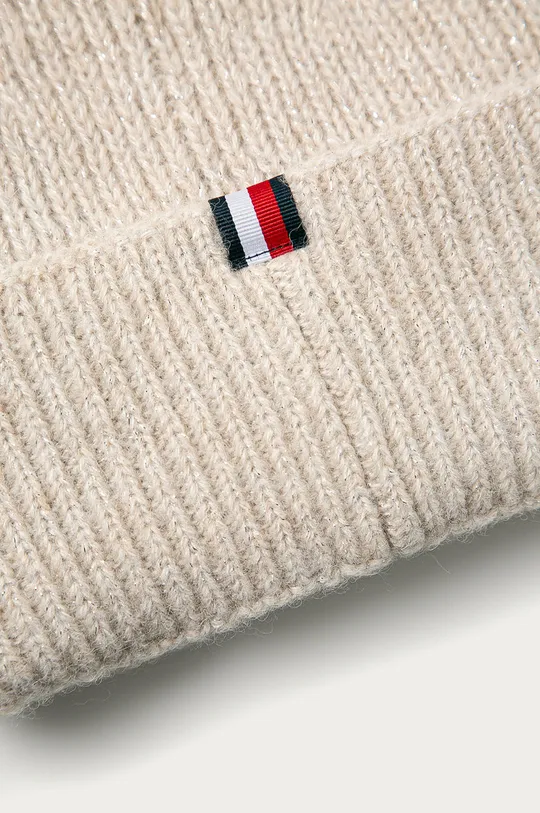 Tommy Hilfiger - Čiapka  29% Polyakryl, 33% Polyamid, 10% Vlna, 5% Metalické vlákno, 23% Alpaka