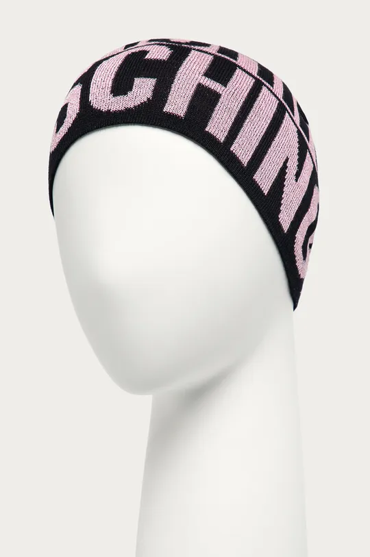 Moschino berretto in lana rosa