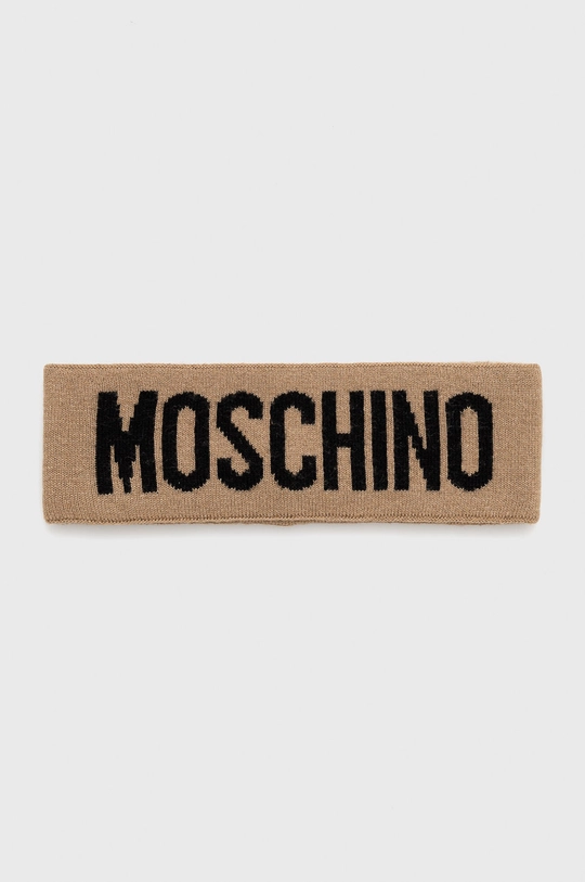 μπεζ Μάλλινη κορδέλα Moschino Γυναικεία