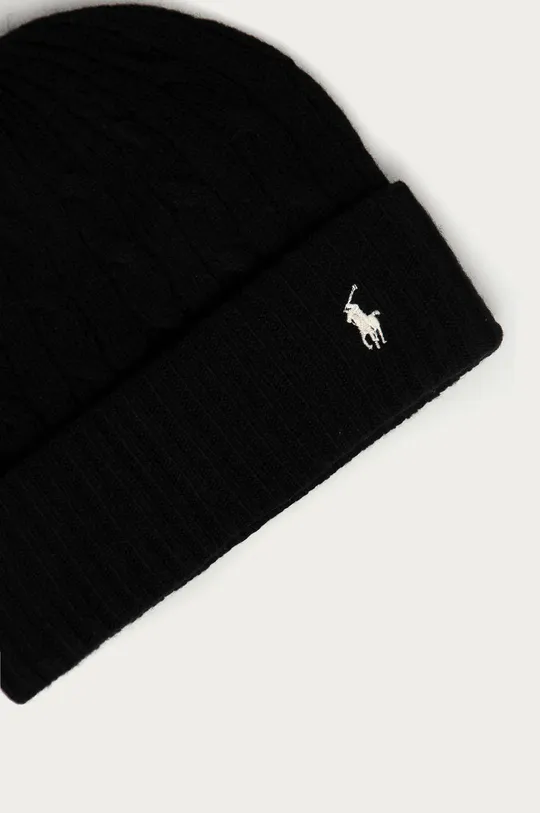 Polo Ralph Lauren - Čiapka  10% Kašmír, 90% Vlna