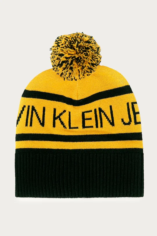 žltá Calvin Klein Jeans - Detská čiapka Detský