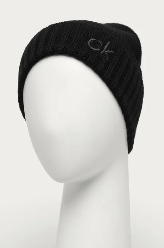 Calvin Klein - Čiapka a šál čierna