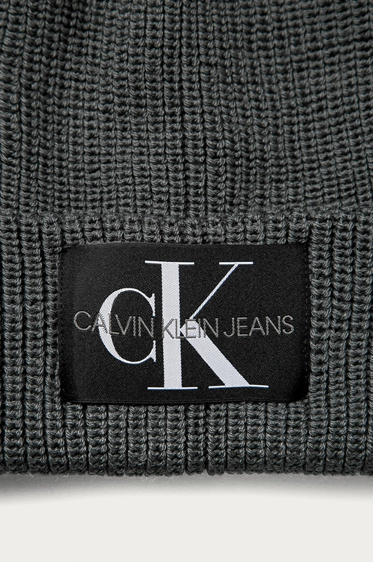 Calvin Klein Jeans - Čiapka Základná látka: 50 % Akryl, 50 % Vlna Podšívka: 100 % Bavlna