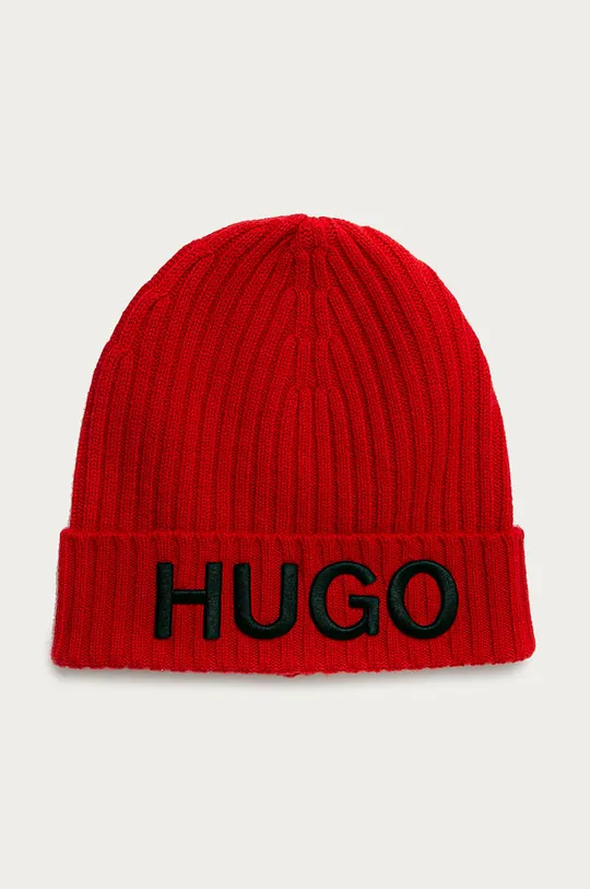 červená Vlnená čiapka Hugo Pánsky